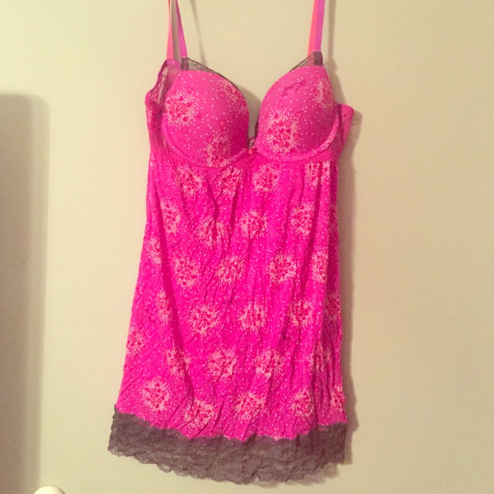 Pink hearts chemise